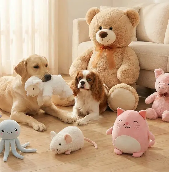 Bréagáin plush saincheaptha, rud a chruthaíonn teas eisiach Bréagáin plush saincheaptha, rud a chruthaíonn teas eisiach
