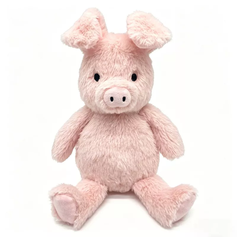 Bréagán Plush Ainmhithe Adorable Pink Piggy