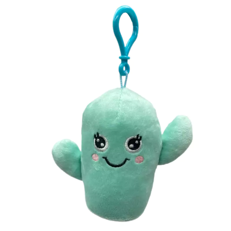 Gleoite Greenery Cactus Plush Eochairfháinne Gleoite Greenery Cactus Plush Eochairfháinne